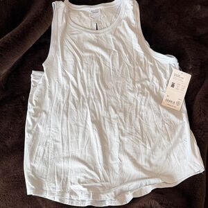 Athleta With Ease Light Blue Tank Top